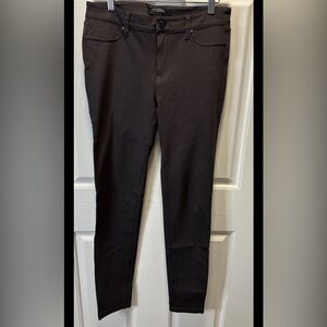 Liverpool Jeans Co Women’s Dress Casual Pants Stretchy Chocolate Stripe Size 8